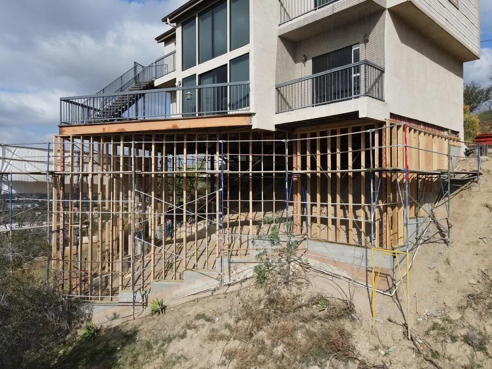elevated pilings or stillts foundation repair city state